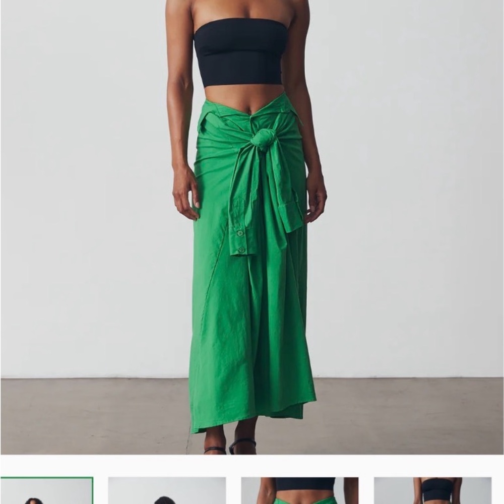 The Regular Program The 2 Way Skirt / Dress Size Small Green